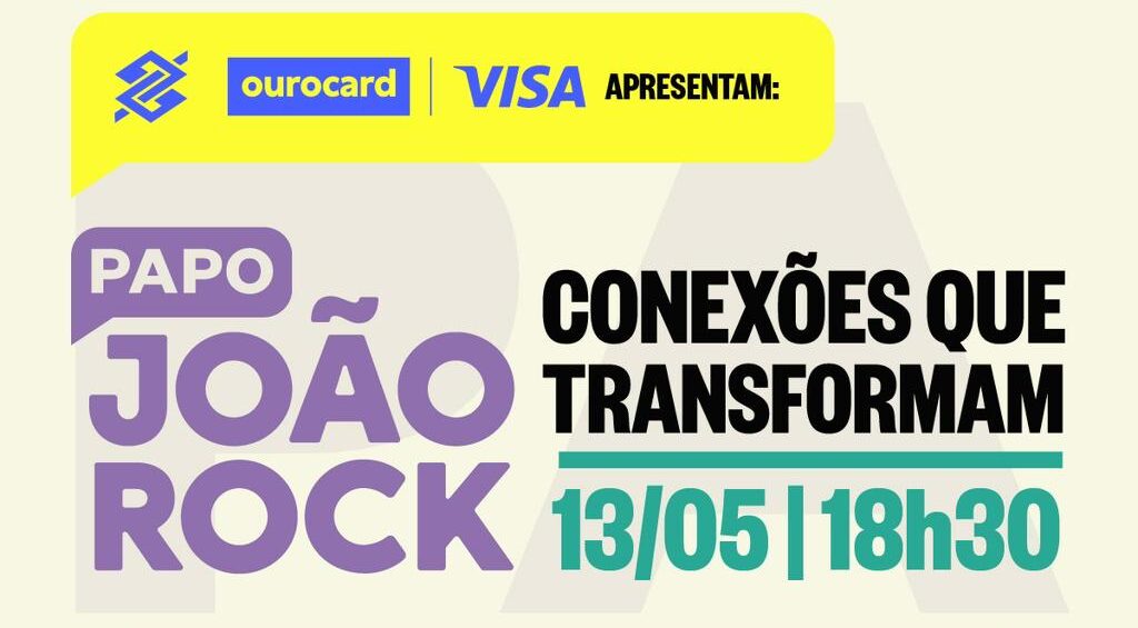Evento inédito “Papo João Rock” acontece no CCBB SP no dia 13 de maio, com nomes como Fioti, Valen Bandeira e MC Soffia debatendo música, sociedade e transformação