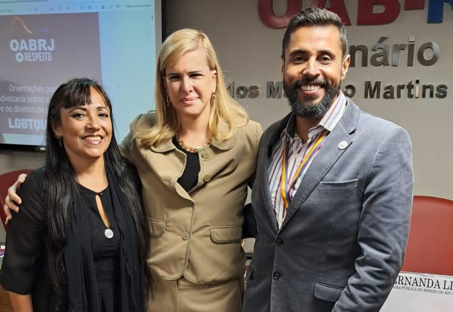 Presidente e Vice-presidente da AIB são homenageados na OAB-RJ pela criação da Comissão de Inclusão e Diversidades da Associação da Imprensa do Brasil