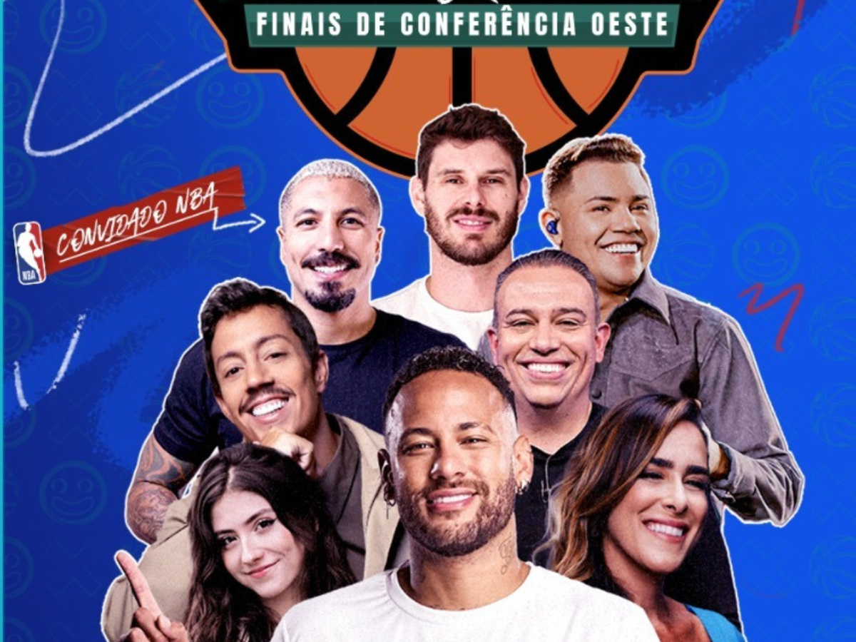 Renato Albani assume transmissão da NBA ao lado de Neymar em live inédita no Disney+