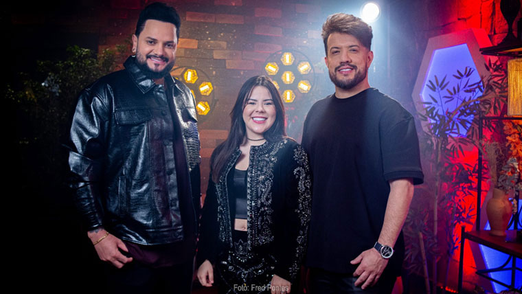 “Meu Corpo Tem Memória”, Japinha grava clipe em parceria com Diego e Victor Hugo