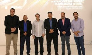 Presidentes das Câmaras Municipais de Jundiaí, Itupeva e Vinhedo participam de reunião no Distrito Turístico Serra Azul