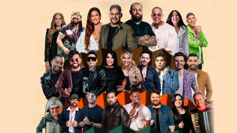 ‘Arraiá do Berimbau 2025’ programação com os melhores da música do Brasil