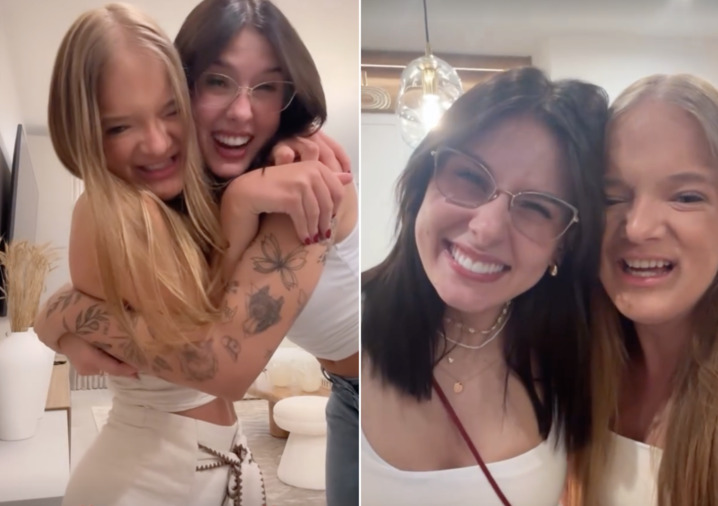 Rafaella Justus visita Ana Castela em Orlando e surpreende cantando em karaokê