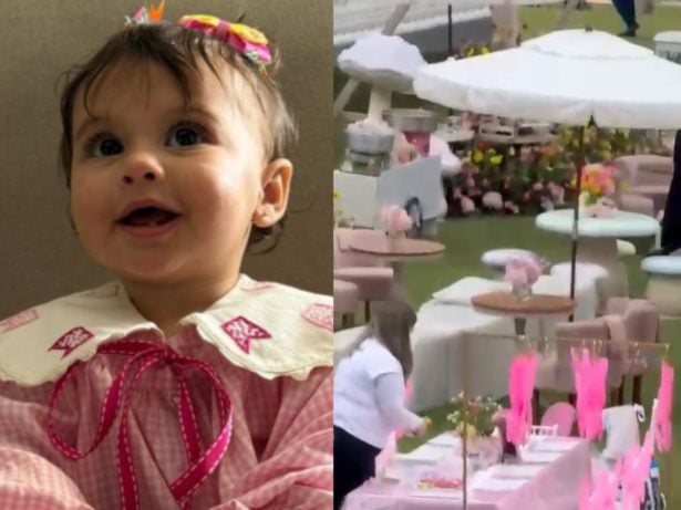 Decoradora Nicole Sarfaty revela os detalhes da festa de 1 ano de Helena, filha de Neymar e Amanda Kimberlly