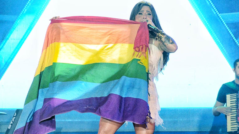 Lauana Prado levou representatividade ao palco do ItaPedro em show histórico em Itabuna