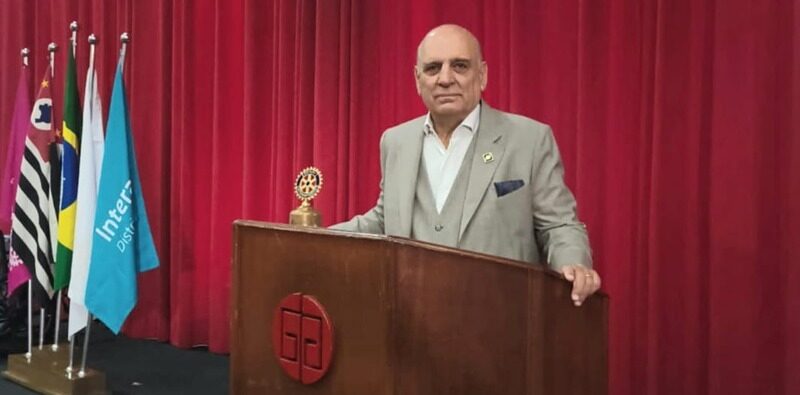 Cesar Romão realiza palestra no Rotary Clube em São Paulo