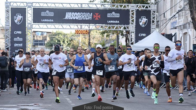 Vascorrida 2025 é realizada com grande sucesso em São Januário
