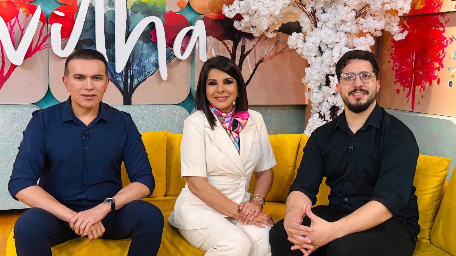 Mara Maravilha reforça a importância da visibilidade em encontro com Salatiel Araújo e Matheus Vieira