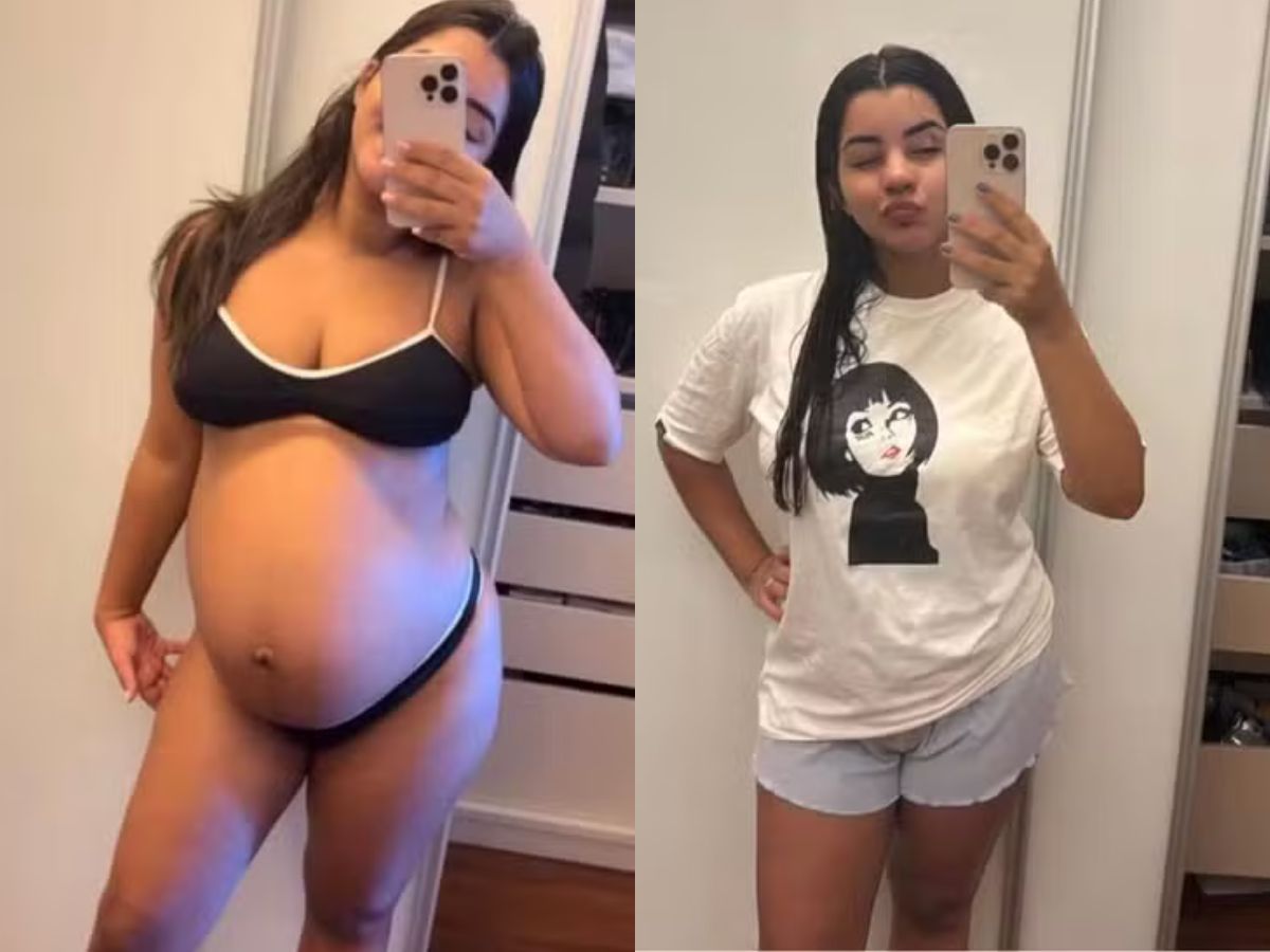 Ary Mirelle comemora eliminação de 12 kg após segunda gestação: “Graças a Deus, foi rápido”