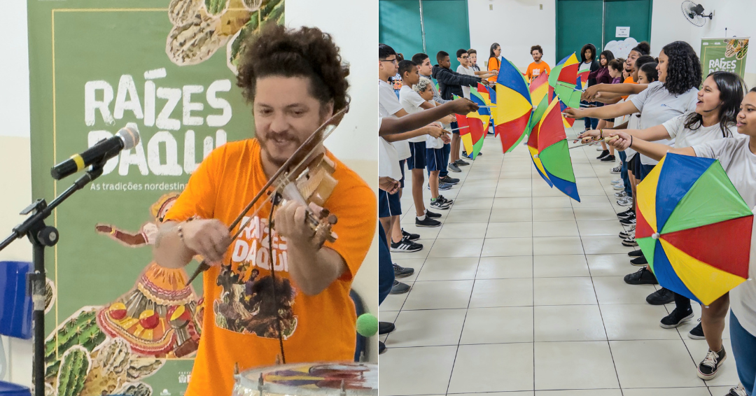 Raízes Daqui encerra outubro com oficinas de Frevo e prepara grande final com Bumba-meu-boi