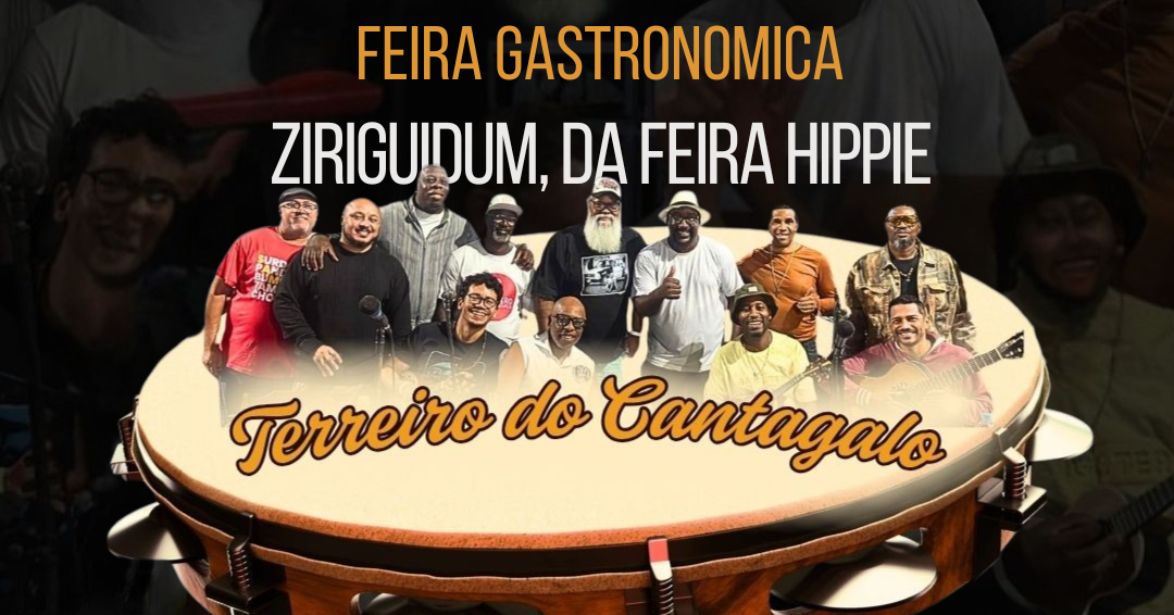 Feira Gastronômica Ziriguidum promove domingo de samba e boa comida na Feira Hippie de Ipanema