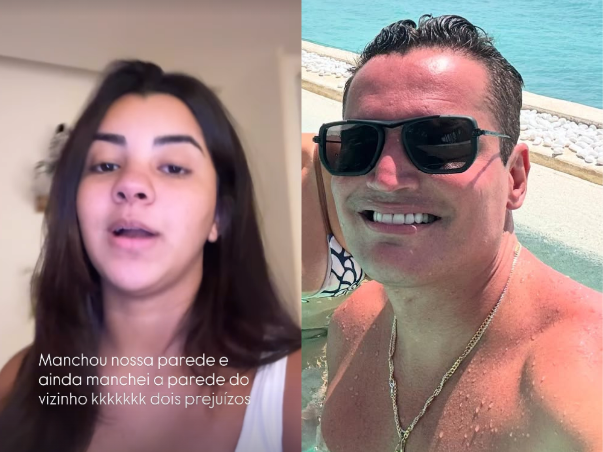 Ary Mirelle revela acidente com ar-condicionado e se diverte: “Descobri que sou vizinha do Leo Dias”