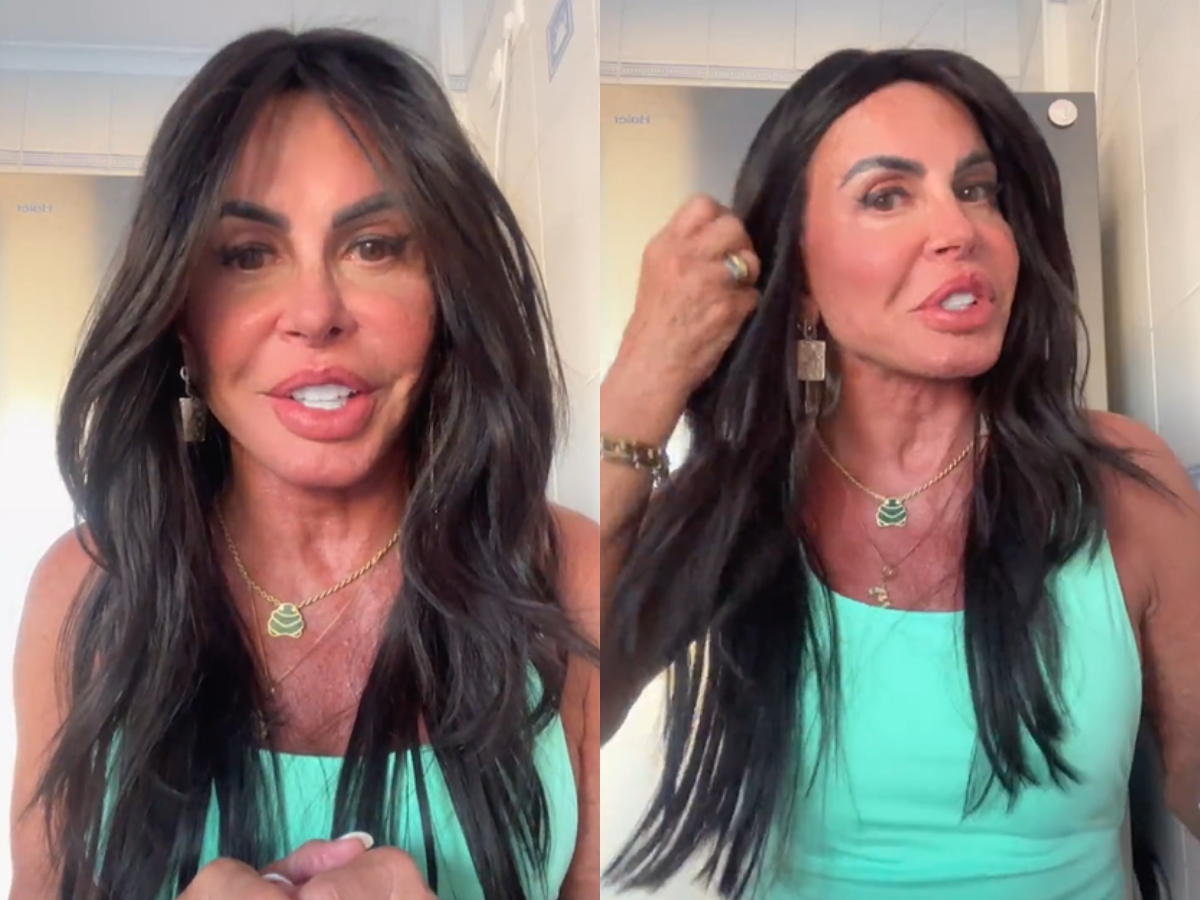Gretchen mostra transformação estética e responde críticas: “Recalcadas e frustradas”