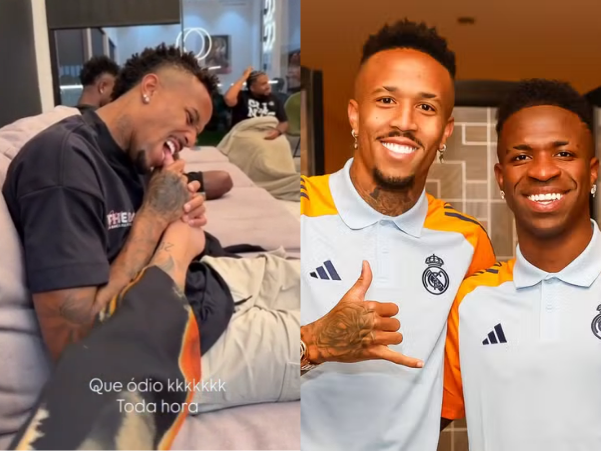 Vini Jr. surge em vídeo com Tainá e Militão em Madri e alimenta rumores sobre Virginia Fonseca