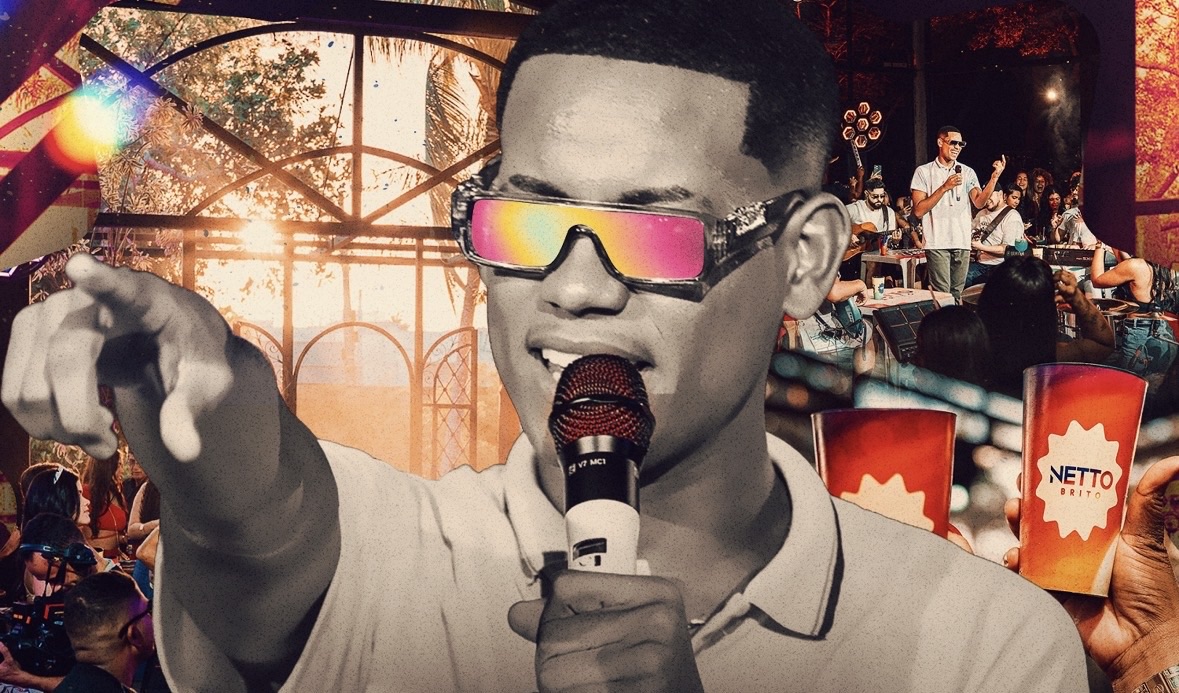 NETTO BRITTO APOSTA EM “BANCO DO CARONA” E VIRA FENÔMENO NAS REDES ANTES MESMO DO LANÇAMENTO