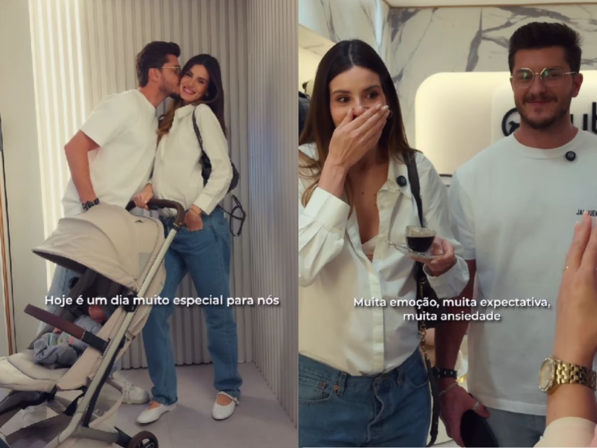 À espera da primeira filha, Camila Queiroz e Klebber Toledo mostram preparativos do enxoval em momento emocionante