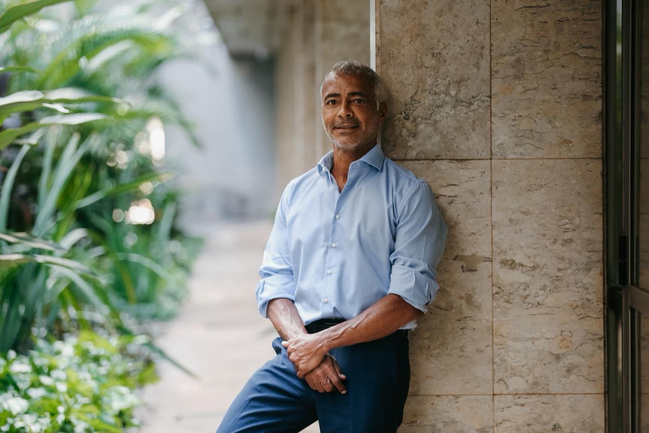 Romário estreia como colunista do Jornal O DIA