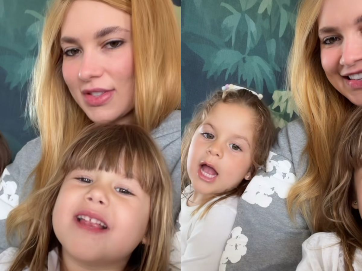 Maria Alice e Maria Flor derretem a web ao pedirem para participar do Teleton com Virginia Fonseca