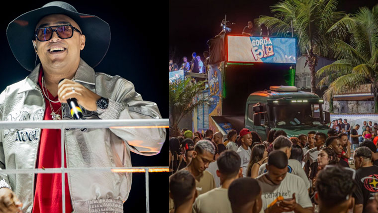 Thiago Cordeiro encerra o Coroa Folia com grande público em Itaguaí RJ