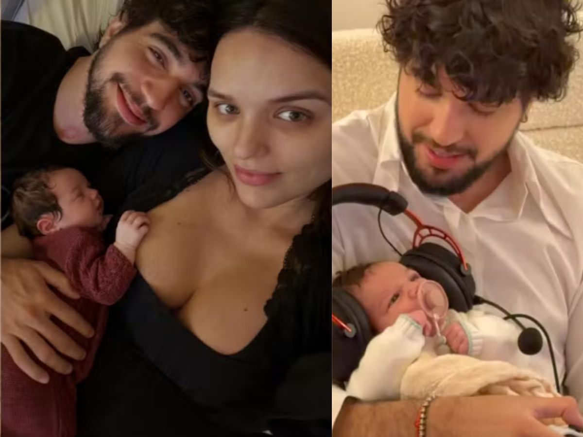 Nattan publica novos momentos em família com Rafa Kalimann e a filha Zuza: “Minha vida”